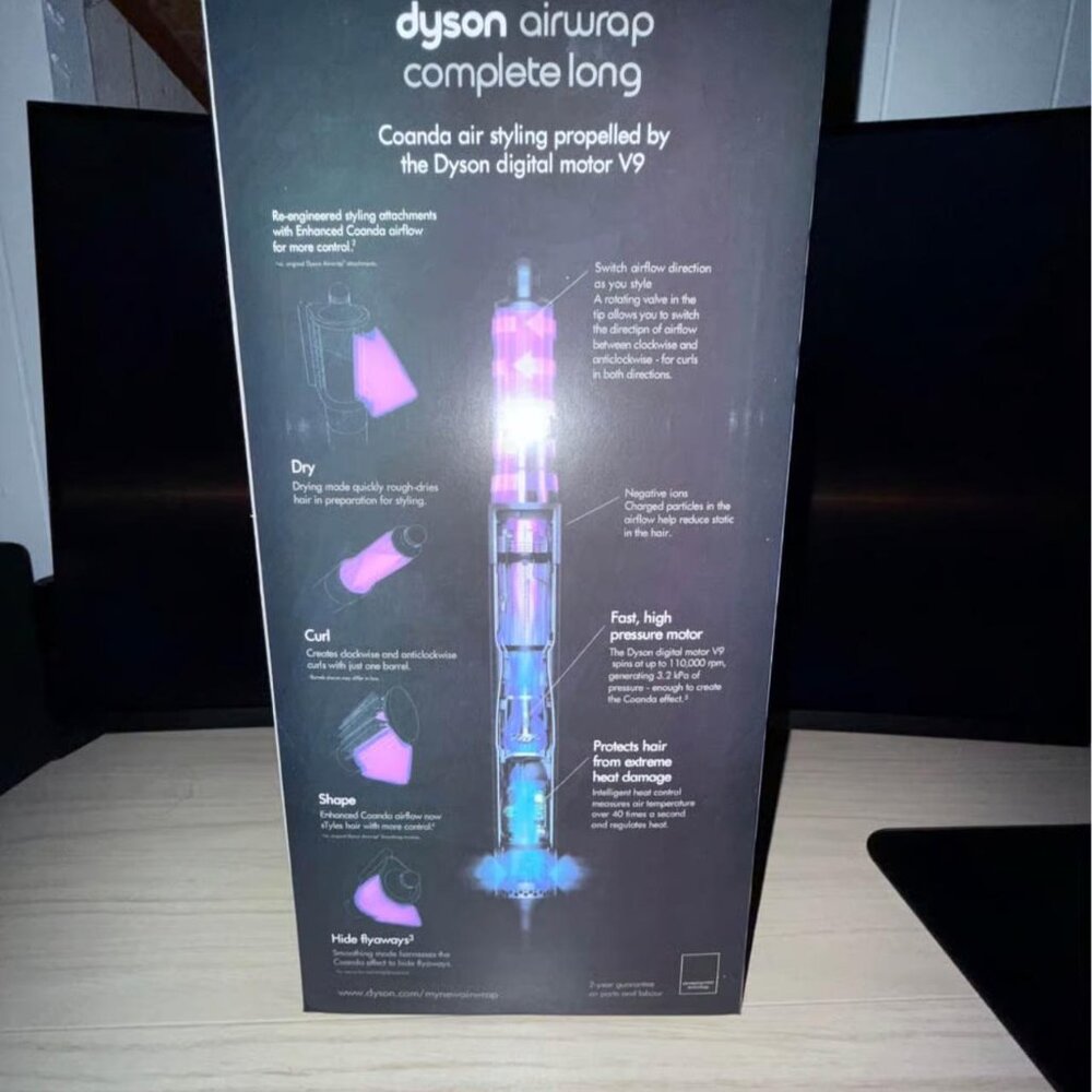 Dyson Limited Edition Ceramic Nickel/Copper Airwrap Multi-Styler - Picture 4 of 4